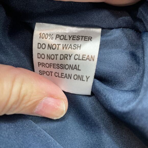 Women's JJ's House Lace Top Gown Navy Blue Evening Dress 10 - Picture 5 of 5